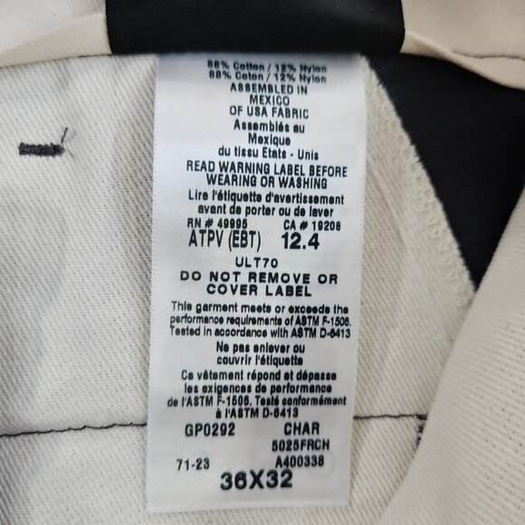 NEW Steelguard Pro Work Pants Fire Resistant FR Men's Size 36x32 Cat2 GP0292 NWT - Picture 15 of 16